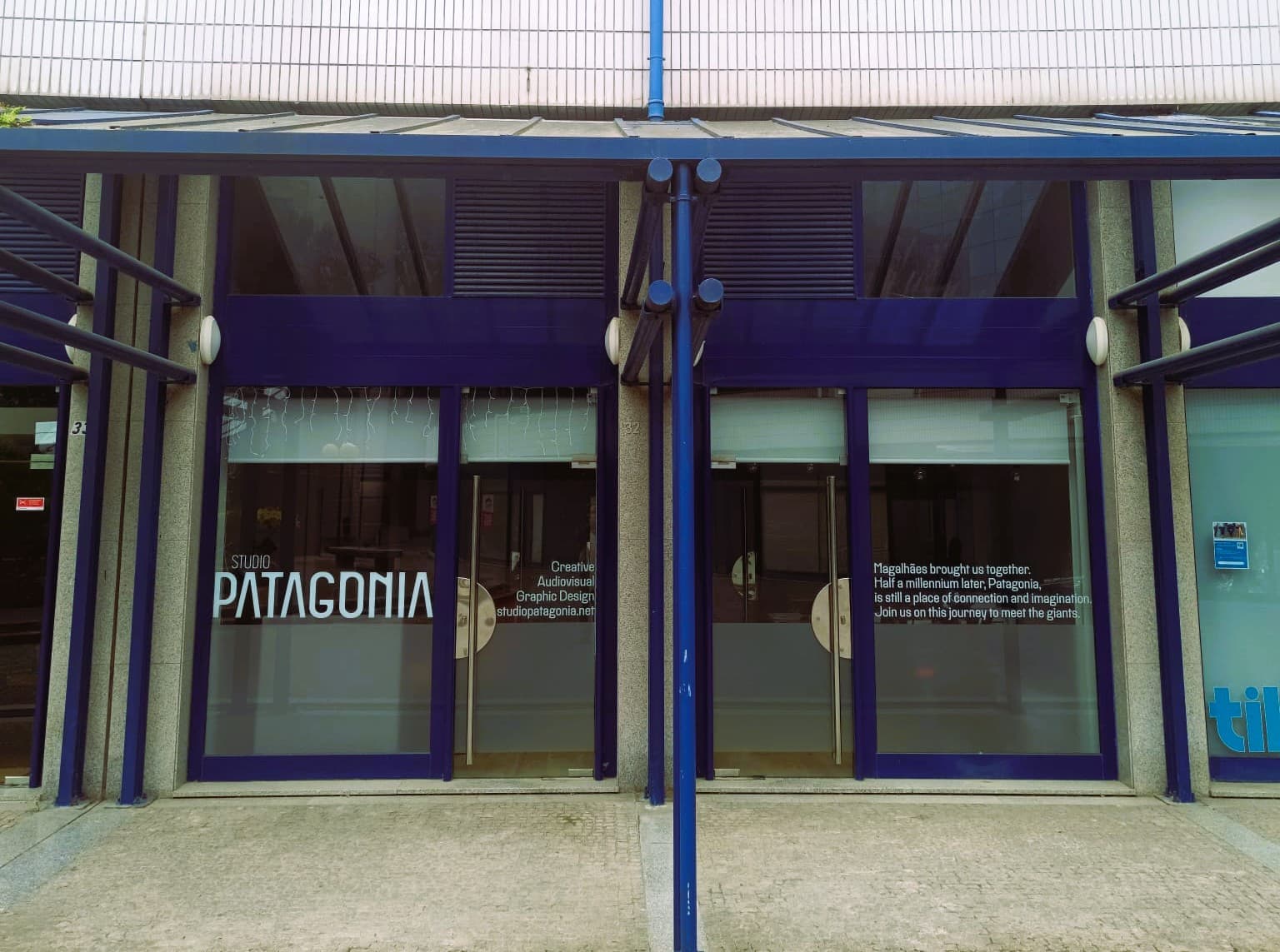 Studio Patagonia storefront in Porto